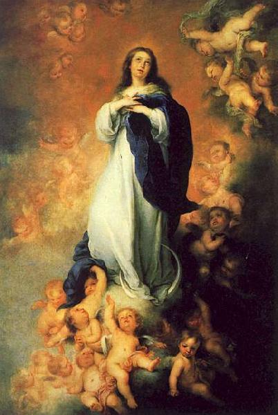 Bartolome Esteban Murillo The Immaculate Conception of the Escorial China oil painting art